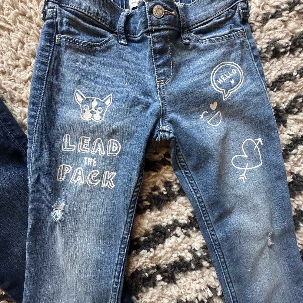 Abercrombie Kids Blue Skinny Jeans Modern Style - Picture 2 of 6